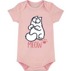 74/80 Bodys Cat Body Meow For Barn - Rosa