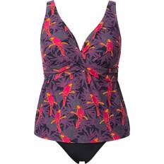 Tankinis Ulla Popken Softcups Zierschleife - Schwarz