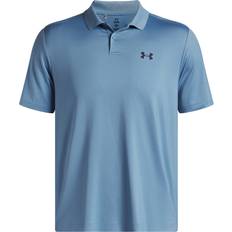 Under Armour Jersey Pikétröjor Under Armour Mens Golf Matchplay Polo Shirt - Blue Smoke/Midnight Navy