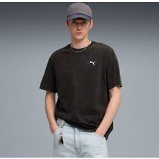 Puma Herre Tøj Puma Elevated Relaxed Wash Tee - Black