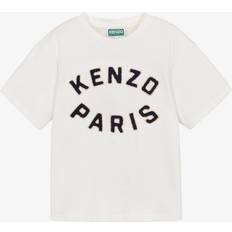 Kenzo Tops Kenzo Kids Logo T-Shirt - White