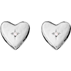 Maanesten Hvid Øreringe Maanesten Tutu Earrings Ørestikker Hos Magasin - One Size