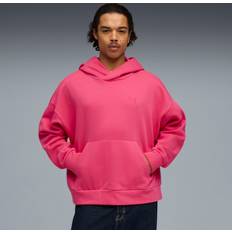 Puma Rosa Tröjor Puma Boxy Fleece Hoodie Men - Pink