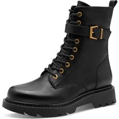 Tamaris Snørestøvler Tamaris Schnürstiefelette - Schwarz