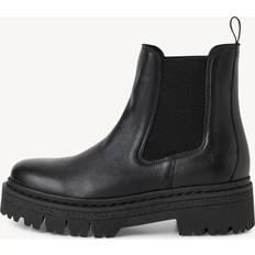 Dame - Plateau Chelsea boots Tamaris Chelseastøvler - Black