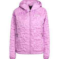 Adidas Lila Ytterkläder adidas PrimaLoft Loose Fill Insulated Hooded Jackat