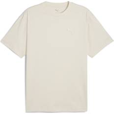 Unisex - Återvunnet material T-shirts Puma Elevated Tee Unisex Clothing Alpine Snow - Vit