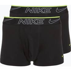 Multifärgade - Träningsplagg Kalsonger Nike Elite Cotton Stretch Trunks 2-Pack - Black