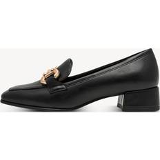 39 - Syntetisk Højhælede sko Tamaris Loafers Black Matt
