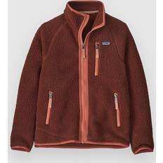 XS Fleece Jackets Children's Clothing Patagonia Retro Pile Zip Fleece Jacket - Red