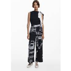 Desigual Jumpsuits & Overaller Desigual Jumpsuit - Svart/Vit