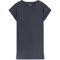 Schiesser Nattlinnen Schiesser Casual Nightwear Short Sleepshirt - Darkgrey