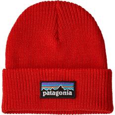 Polyester Beanies Patagonia Kid's Logo Kid's - Red