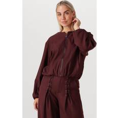 Lunacc Balloon Zip Jacket Jakket - Winered