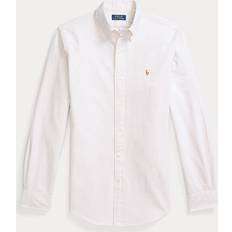 Polo Ralph Lauren Classic Oxfordcubdppcs Uni Stripe Herr Långärmade Skjortor - Coastal Beige White