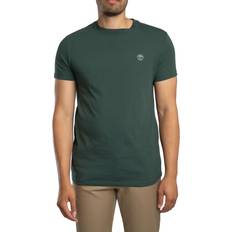 Beige - Fitness & Gym Tops Timberland Short Sleeve Tee T-shirt - Dark Green