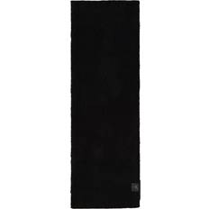 Calvin Klein Svarta Halsdukar & Sjalar Calvin Klein Soft Boucle Signature Logo Scarf - Black