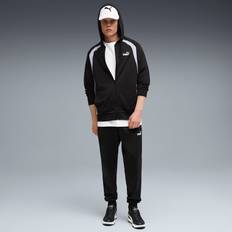 Genanvendt materiale - Herre Jakkesæt Puma Poly Trainingsanzug Mit Kapuzenjacke - Black