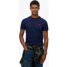 Superdry Tops Superdry Organic Cotton Essential Logo T-Shirt - Atlantic Navy