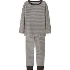 Brun Pyjamasser Børnetøj Name It Printet Natsæt