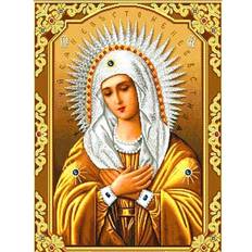 5D DIY Cross Stitch Full Round Drill 20x30