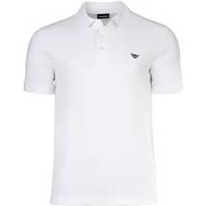 Emporio Armani Pikétröjor Emporio Armani Short Sleeved Polo T Shirt - White