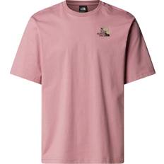 The North Face Yellow T-shirts The North Face Unisex Dome Flower Relaxed Graphic T-shirt - Nostalgia Rose