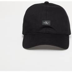 Calvin Klein Bomull Accessoarer Calvin Klein Jeans Keps 6 Panel Sm Monologo Patch Cap - Svart