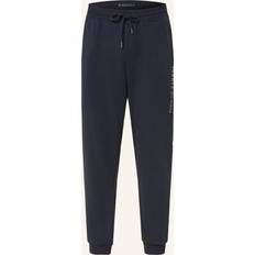 Genbrugsmaterialer Nattøj Tommy Hilfiger Pyjamasbukser Track Pant Desert Sky - Navy/Hvid