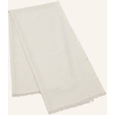 Breathable Scarfs BOSS Monogram Jacquard Scarf Modal Wool - Light Beige