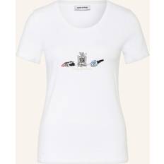 T-shirt Brun/Gammalrosa/Svart/Vit