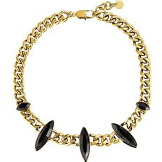 Dyrberg/Kern Opsica Necklace Women - Gold/Black