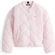 Tommy Hilfiger Pink Outerwear Tommy Hilfiger Jkt Relaxed Quilted Jacket - Light Pink