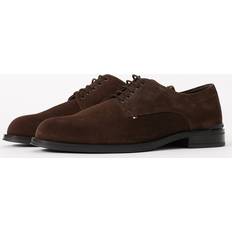 Mocka Derby Tommy Hilfiger Corporate Mens Suede Derby Shoes - Brown