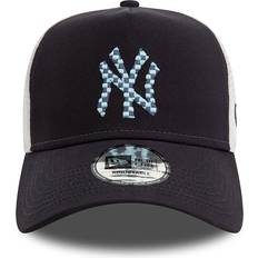 Sports Fan Apparel New Era York Yankees Seasonal Infill Navy A-Frame Trucker Cap