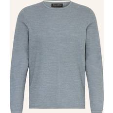 Marc O'Polo Herre Sweatere Marc O'Polo Crewneck Cotton Slub Piqué Struct Mand Meltwater Sweaters - Hos Magasin