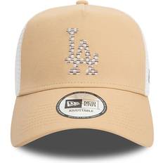 Sports Fan Apparel New Era Seasonal Infill Light Beige A-Frame Trucker Cap