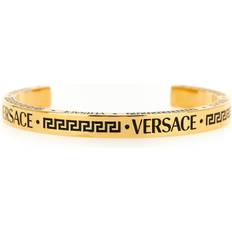 Versace Armbånd Versace Uld Armbånd Med Graveret Logo - Gul