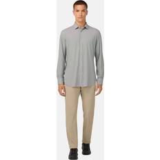 Slim Fit Stretch Nylon Skjorta