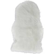 Home -Tex Lammskinn 60x90 cm Vit Imiterat Till Stol Vit