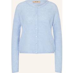 Mos Mosh Trøjer Mos Mosh Mmalmine Knit Cardigan - Cashmere Blue
