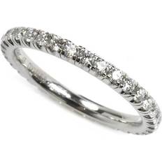 Cartier Vintage Föräldrad Evighet Vigselring Diamantring