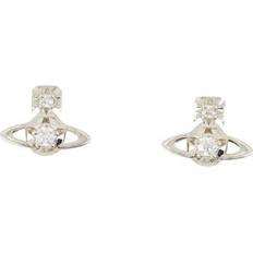 Vivienne Westwood Lee Orb Earrings Silver Cubic Zirconia - Women