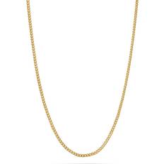 Halsband Ani Jewels Flat Chain Gold - 47 cm