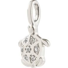 Pilgrim Silver Berlocker & Hängen Pilgrim Charm Mini Skildpadde Vedhæng - Sølvbelagt