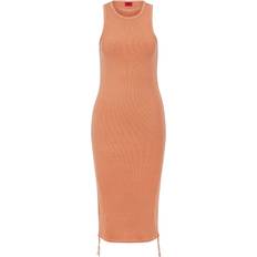 HUGO BOSS Orange Dresses HUGO BOSS Nerana Logo Dress - Orange