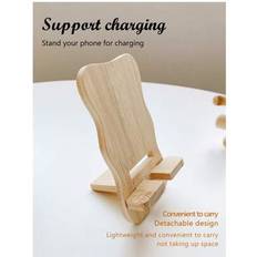 Mobile Device Holders Shein Wooden Base Phone Charging Stand