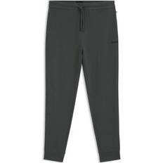 Grøn - Herre Pyjamasser BOSS Waffle Pants Cuff Mand Open Green Sweatshirts