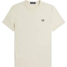 Fred Perry Brown T-shirts Fred Perry T-shirt Ringer - Beige