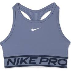 Toppe Børnetøj på tilbud Nike Pro Swoosh Sports Bra World Indigo